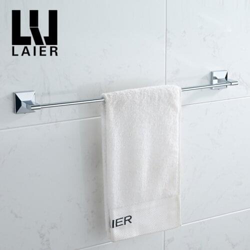 Vidric All copper bath towel rack bathroom towel rack bathroom towel bar rack single toilet glove