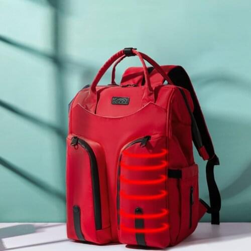 Large Capacity Nappy Bags Organizer Multifunction Portable Travel Maternity Baby Changing Diaper Bag Backpack Waterproof Stylish