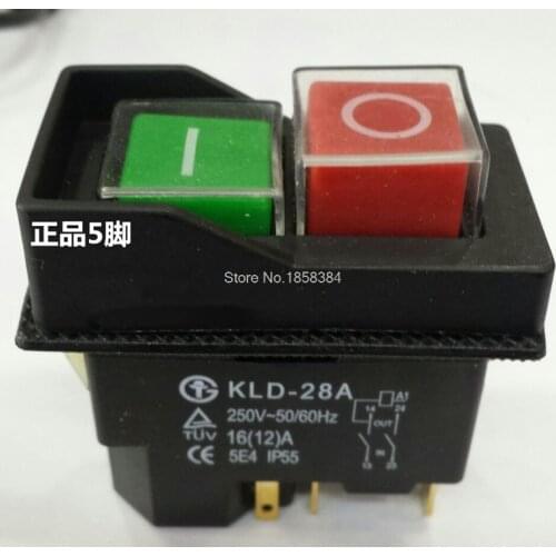 Starting switch waterproof magnetic switch KLD-28 KLD-28A magnetic latching switch 16A 250V