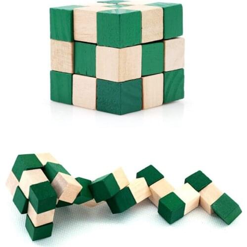 Magic ruler Intelligence Lock Brain Teaser Puzzle Educational Toys Magic Cube Traditional Wooden Kong Ming lock B1055
