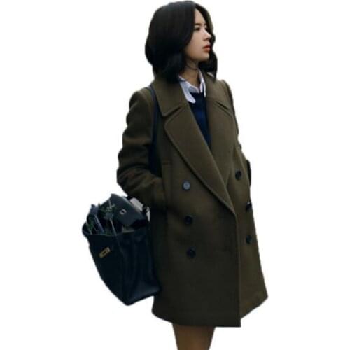 Женские шерстяные пальто YYFS China At AliExpress