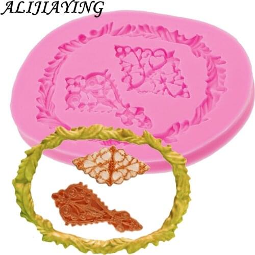 1Pcs Cake Stencil Frames cake Decoration Cookies Candy DIY Baking Tools Fondant Chocolate Mold silicone molds for plaster D0512
