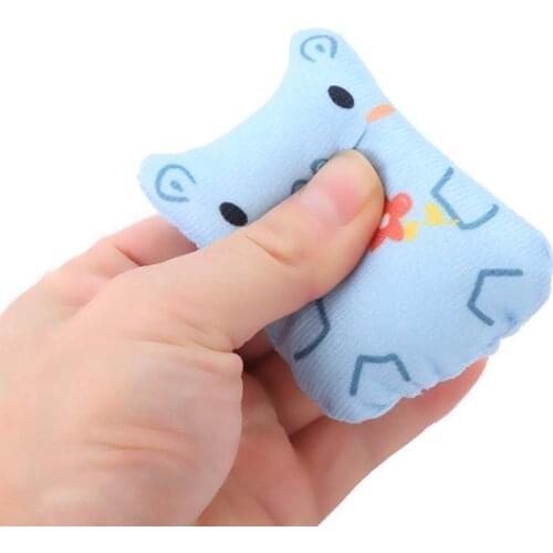 5PCS/Lot Catnip Cat Toy Interactive Stuffed Plush Self Entertaining Cute Cats Bite Toy Kitten Chewing Toy Pet Supplies Random