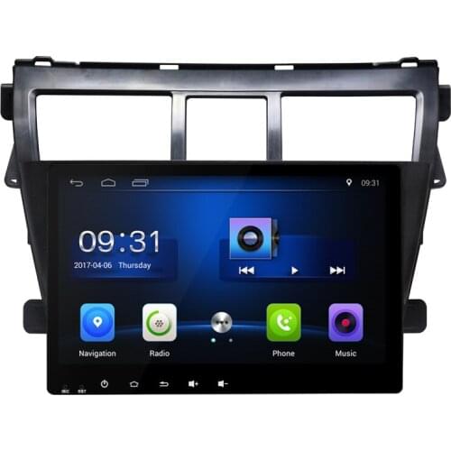 9"Android 10 ! Car DVD PC Multimedia DVD Player GPS Navi Stereo Radio Fit 2007 2008 2009 2010 2011 2012 Toyota VIOS OBD2 DVR