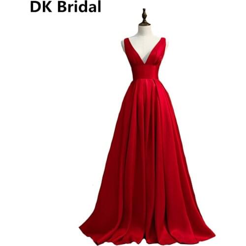 DK Bridal Womens Satin Dresses