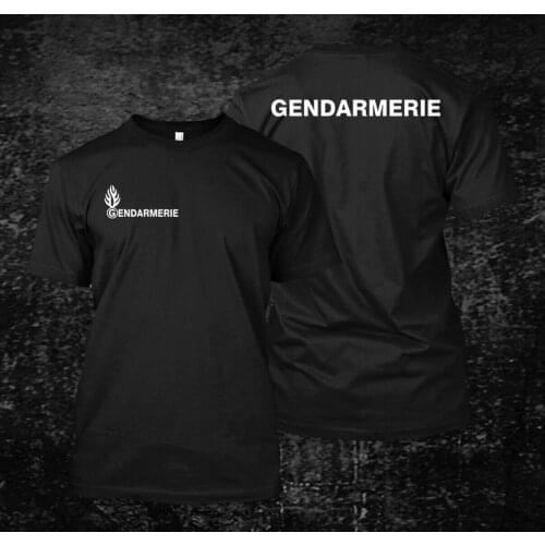 Gendarmerie Logo - Custom T-Shirt Tee