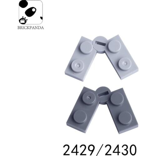 MOC DIY City Compatible 2429 2430 Changeover Catch Hinge Building Bricks Accessories Educational Construct Castle Children Toys