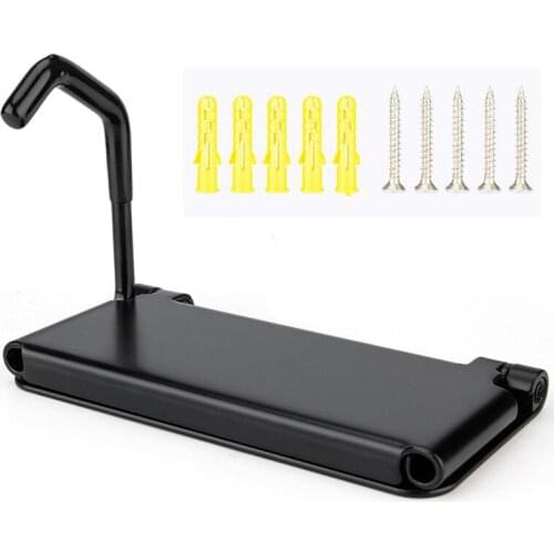 New Universal Bike Wall Hanger Mount Hook Bicycle Parking Portable Wall Rack Indoor Vertical Bracket with Mounting Screw