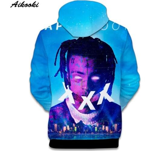 New Arrival Xxxtentacion Hoodies Sad Men Sweatshirts Rapper Hip Hop Hoodie Pullover shirts Swag Hoody Streetwear