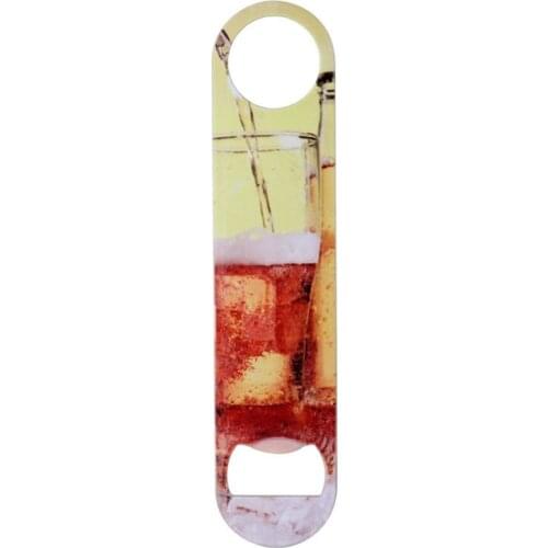 Sublimation Blank Stainless Steel Bottle Opener Heat Transfer Print Bottle Opene R7RF