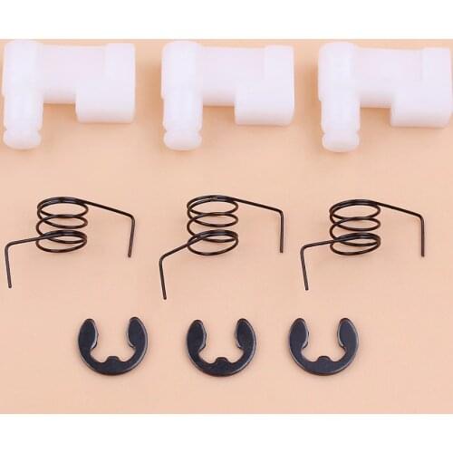 Recoil Starter Flywheel Pawl Dog Spring Clip Kit For 4500 5200 5800 Chinese Chainsaw 45cc 52cc 58cc Gas Saws Replacement Parts