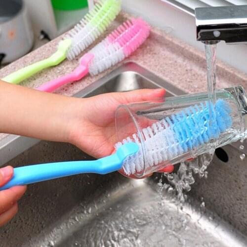 Decontamination Soft Brush Cup Brush Convenient And Practical Cleaning Brush Bottle Brush With Hanging Holes