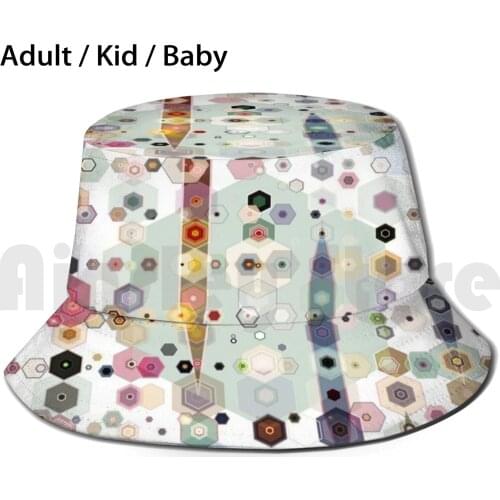 Up On The Hill Sun Hat Foldable UV Protection Up On The Hill Hills Nature Landscape Springtime Trees Happy Bright