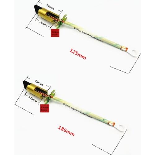 Stabilizer electric carbon brush,Cylindrical shape Voltage Regulator carbon brush,diameter 8 12 15mm carbon brush,J19272