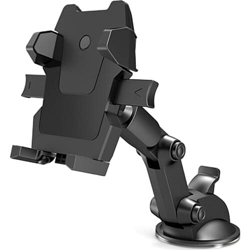 High Quality Car Phone Holder 360 Degrees Universal Smartphone Car Mount Holder Adjustable Phone Mounting Suction Cup Holder New