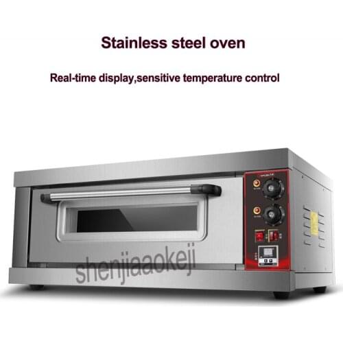3200w Stainless steel oven Commercial large capacity single layer baking oven Home Electric ovens With timing function 220v/50hz