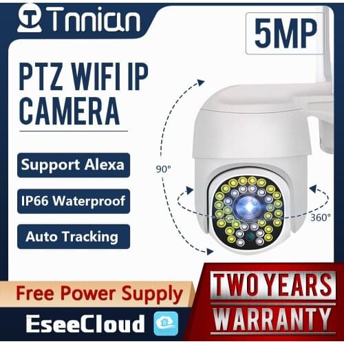 3MP Outdoor PTZ IP Camera 2.4G&5G Wifi 4X Digital Zoom CCTV WiFi Security Wireless Dome IR Night Vision Waterproof Yoosee Camera