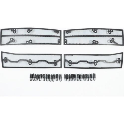 Wtfs Stainless Steel ABS Insect Grille Mesh Grill Inserts Insect Net Insect-Proof Net for Odyssey 2015 2016 2017 2018 [QP1178]