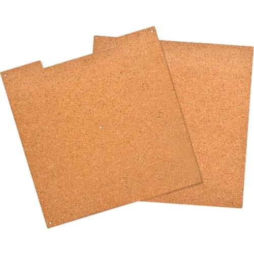 3D Printer parts Heat Bed Cotton 220*220*3mm Hotbed Thermal Pad Insulation Cotton With Cork Glue Reprap Ultimaker Makerbot