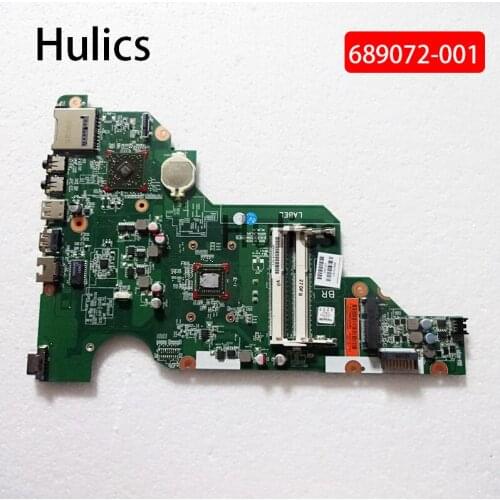 Hulics Original Laptop Motherboard 689072-001 for HP 655 E1-1800 689072-501 689072-601 Notebook Mainboard
