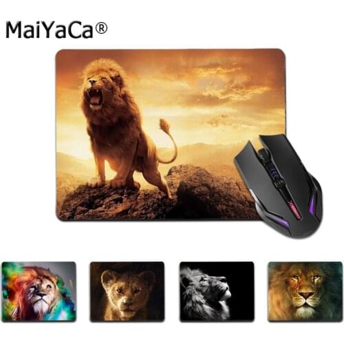 MaiYaCa Top Quality Lion Animal Computer Gaming Mousemats Top Selling Wholesale Gaming Pad mouse