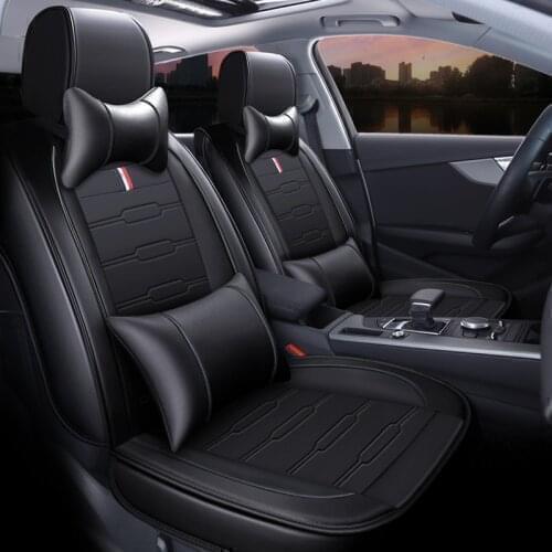 2021 New Custom Leather Four Seasons For chrysler 300c grand voyager Car Seat Cover Cushion