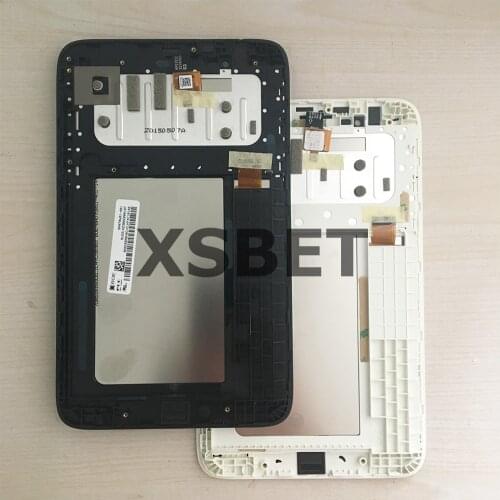 New 7 lnch for Lenovo A3300 A3300T A3300-HV LCD Display Touch Screen Digitizer Panel Monitor Assembly with Frame Replacement