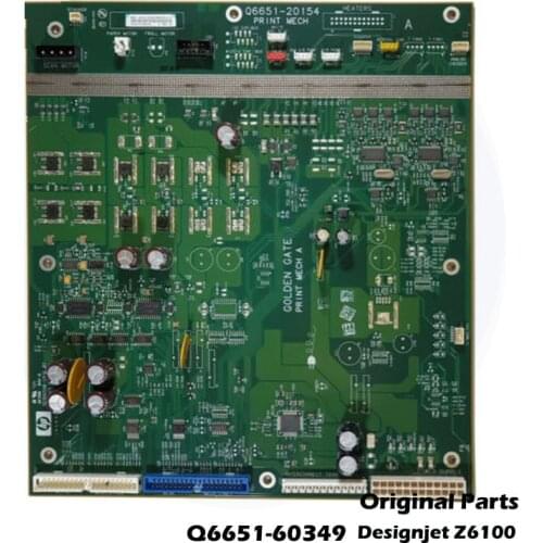 Original New For HP Z6100 Z6100PS HP6100 Printmech PC Board 42inch and 60inch Q6651-60154 Q6651-60349