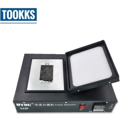 LCD Frozen Separator LCD Touch Screen Separating Machine For Mobile Phone Repair with 10L Liquid Nitrogen Tank