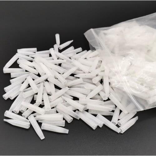 Permanent Makeup STANDARD FLAT DISPOSABLE TIPS NOZZLES 7FT 1000Pcs