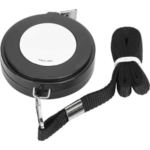 2M/6.6ft Retractable Tapeline Fitness Caliper Body Waist Chest Arms Legs Measuring Tape