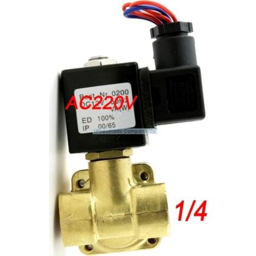 High Quality 1/4'' 1.6MPa Pressure Electric Diaphragm Solenoid Valve AC230V Normally closed 0927000