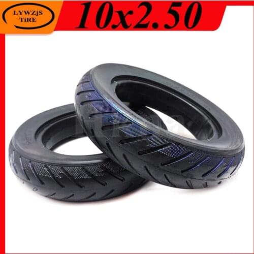 High Quality 10x2.50 Solid Tyre 10*2.50 Puncture Proof Tire for Electric Scooter Balance Car Accessories