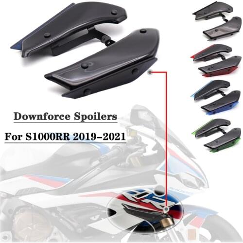 2019-2021 Motorcycle Side Downforce Sport Spoilers Aerodynamic Fixed Winglet Fairing Wing Cover For BMW S1000RR S 1000 RR 1000RR