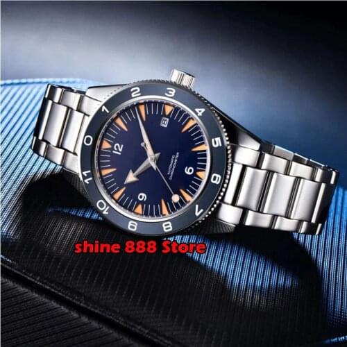 Corgeut 41mm Sport Luxury Brand Men Miyota 8215 Automatic Mechanical Watches Business Wrist watch Male