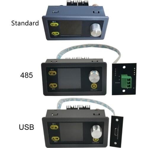 DC-DC-Buck Converter CC CV 50V 5A Power Module Adjustable Regulated laboratory power supply Voltmeter USB RS485 Communication