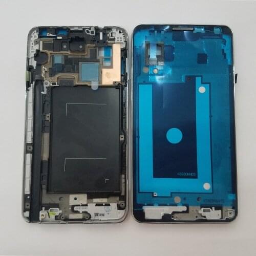 For Samsung Galaxy Note 3 N900V N900S Original Mobile Phone Chassis Housing Middle Frame Cover With Buttons
