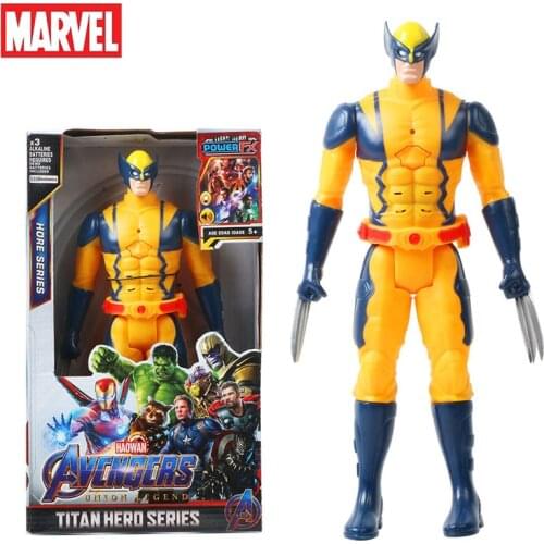 12''/30cm Marvel Avengers Toys Super Heroes Wolverine Action Figure Model Toys For Kids Birthday Christmas Gifts