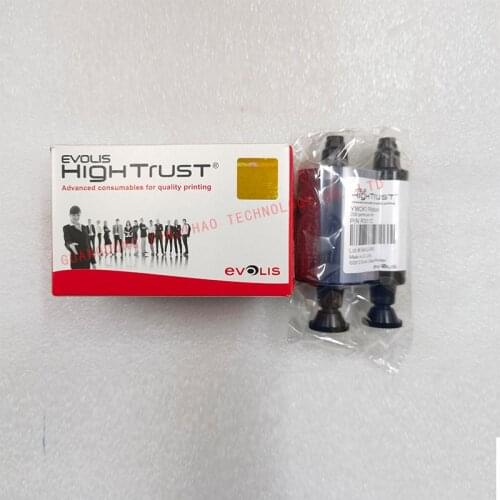 Evolis R3011C Ymcko Color Ribbon/Pebble3/Pebble4/Dualys/Dualys3/Quantum2/Km500B/Km2000B Color Ribbon