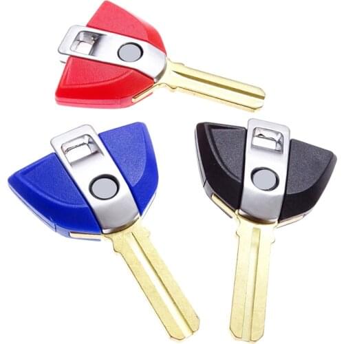 1pc Motorcycle Key Embryo Blank Key Parts for BMW S1000RR S1000R HP4 F700GS F800GS R1200 R1150 R ST GS RT Motorbike Blank Key
