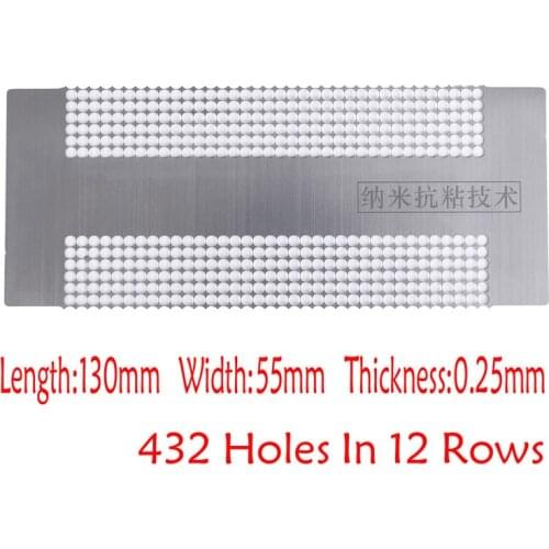 Diamond Painting Drawing Ruler Dot Double Row Drill Diamond Embroidery Mesh Ruler Stainless Steel Ruler Diamond Painting Tools