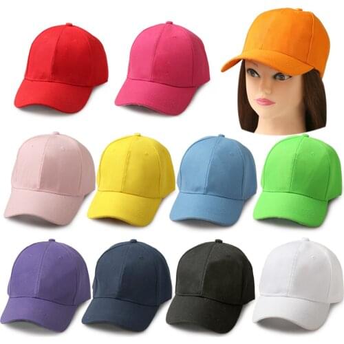 Fashion Women Baseball Caps Men&Women Solid Baseball Cap Sport Hat