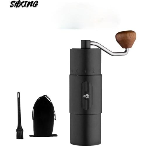New Boutique High-end FX MINI Hand Grinder Coffee Bean Grinder Can Be Externally Adjusted Scale Hand Grinder Coffee Machine
