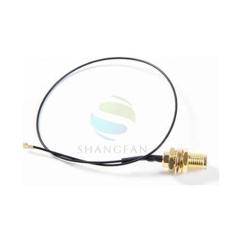 New 2Pcs U.FL IPEX MHF4 to RP-SMA 0.81mm RF Pigtail Cable Antenna for NGFF/M.2 7260NGW 8260NGW 8265NGW WiFi Wireless router