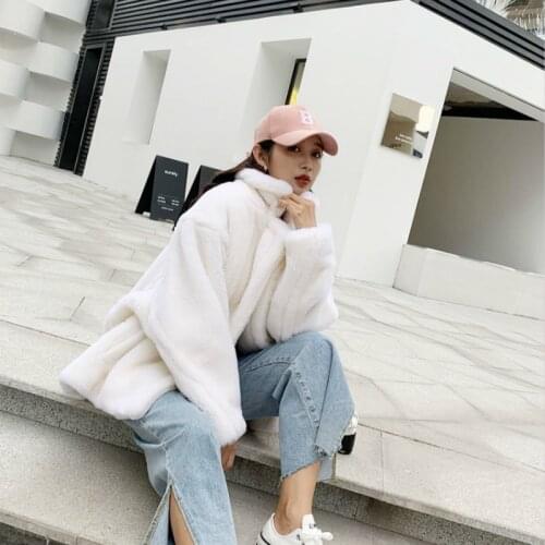 Real Fur Coat Women Sheep Shearling Winter Coat Women Clothes 2020 Korean 100% Wool Jacket Manteau Femme BDY19738 YY1112