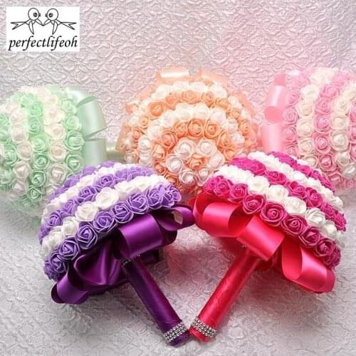 Perfectlifeoh high - end wedding bouquet holding flowers wedding supplies bubble flower hand bouquet