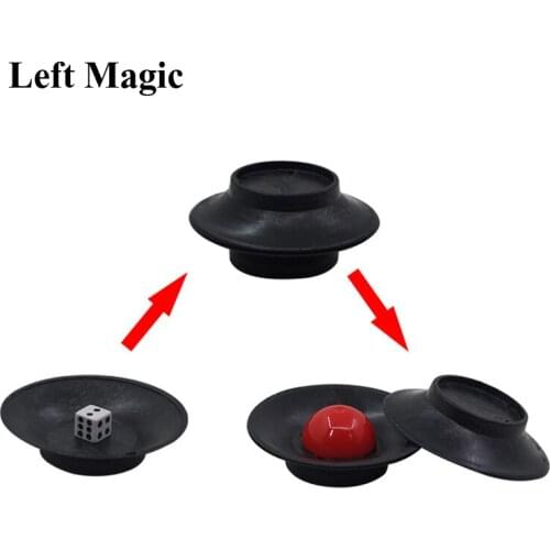 Magic UFO Magic Tricks Dice Into Ball Puzzle Kid Close Up Street Magic Props Children Puzzle Toy Illusions Mentalism Comedy
