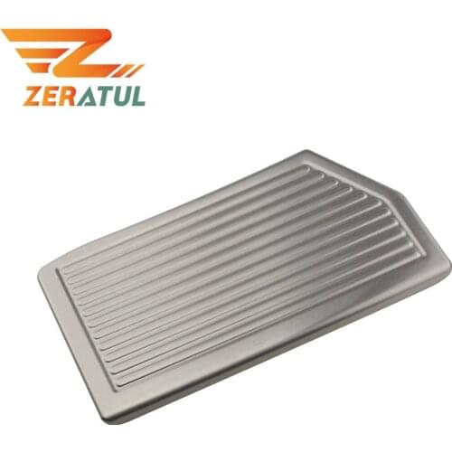 Zeratul Auto 1Pcs Stainless Steel Footrest Pedals Foot Rest Pedal Pad Cover for Hyundai Tucson 2015 2016 2017 2018 2019 2020