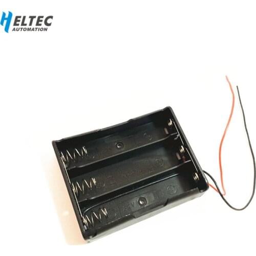 1pcs 18650 Power Battery Storage Case Box Holder Leads With 3holders in parallel