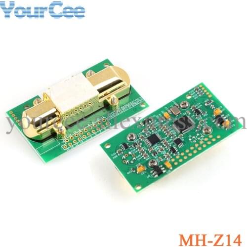 2pcs MH-Z14 NDIR Infrared IR CO2 Sensor Module MH-Z14A Carbon Dioxide Gas Sensor CO2 Monitor 0-5000ppm Air Quality Detection